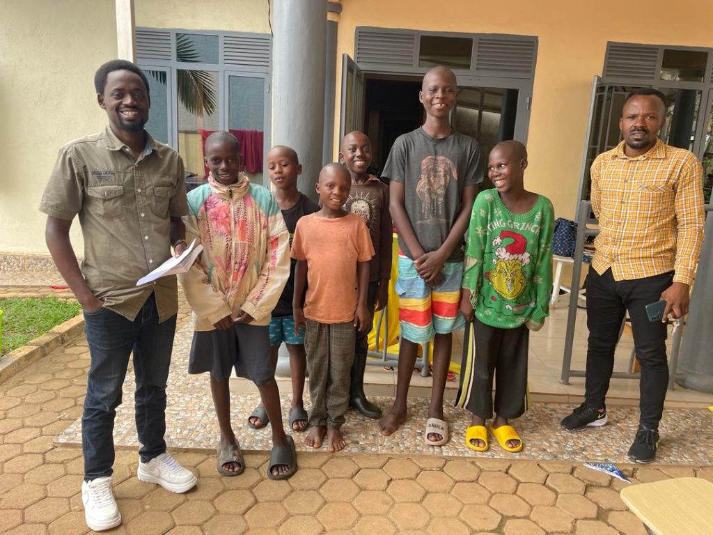 Empower the Future team with children